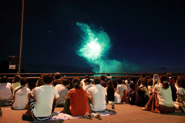 花火中止 三田まつり花火大会22年の日程は 地元民が教える穴場スポット のんびりゆったり淡路島ライフ
