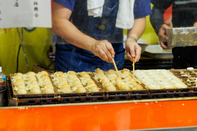 たこ焼き　屋台