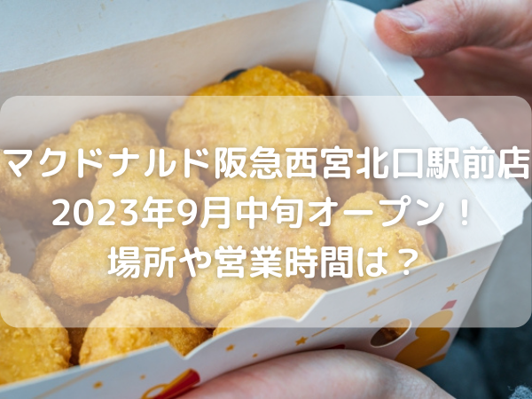 マクドナルド　チキンナゲット